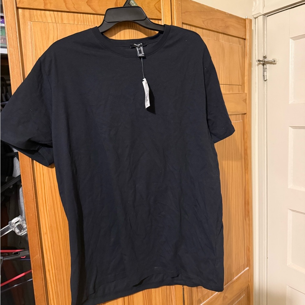 Forever 21 Black Short Sleeve Tee